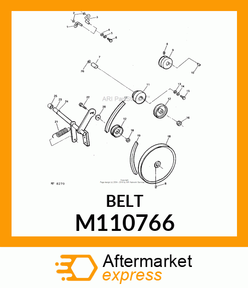 V Belt M110766