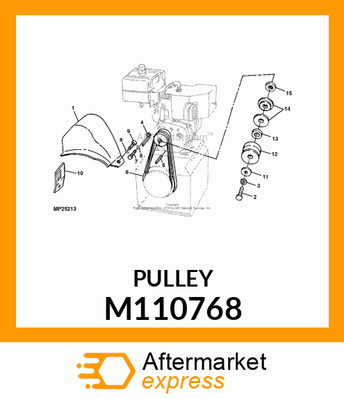 Pulley M110768