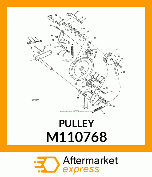 Pulley M110768