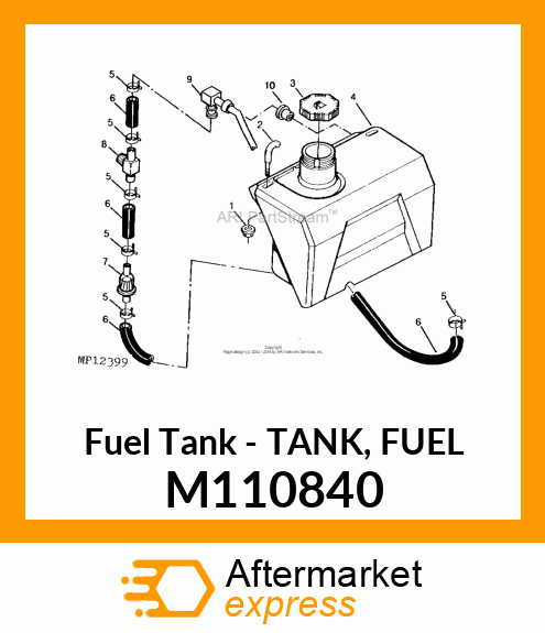 Fuel Tank M110840