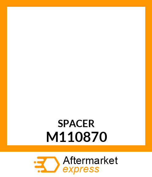 SPACER, SPACER, IDLER M110870