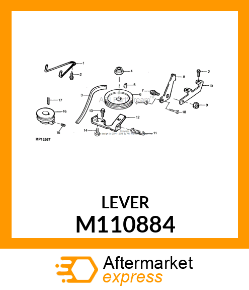 Lever M110884