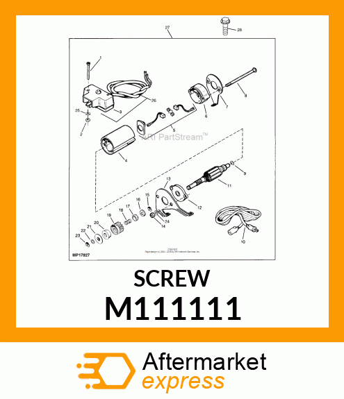 Screw M111111