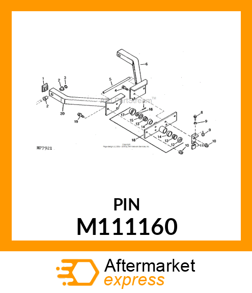 Pin M111160