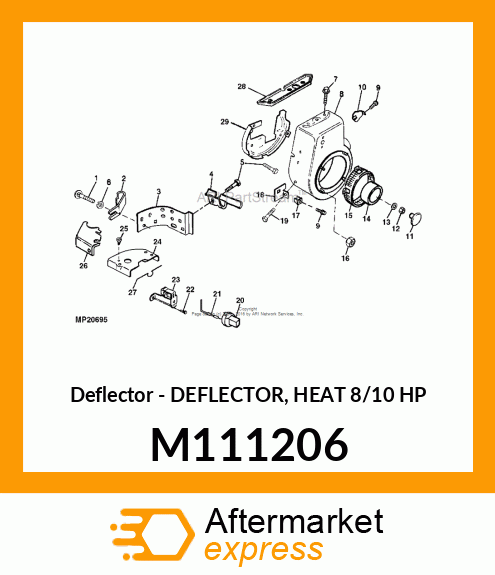 Deflector M111206