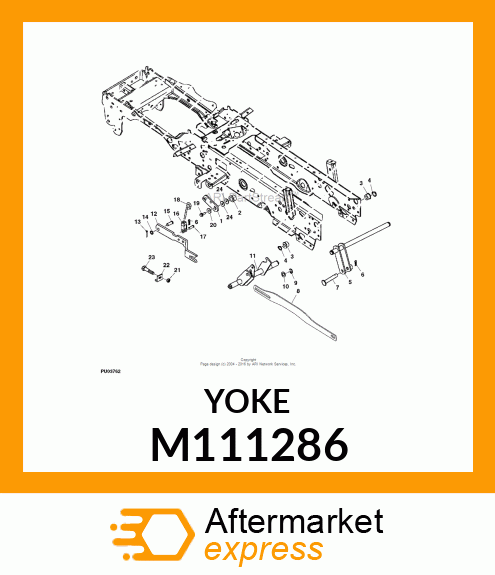 YOKE, ADJUSTABLE M111286