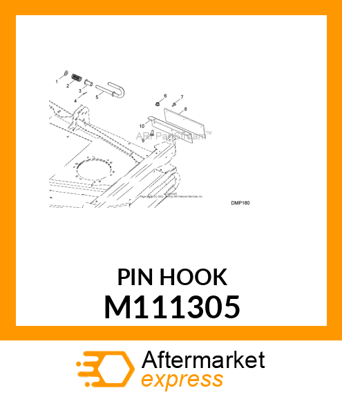 PIN, "J" (48,54,60IN) M111305