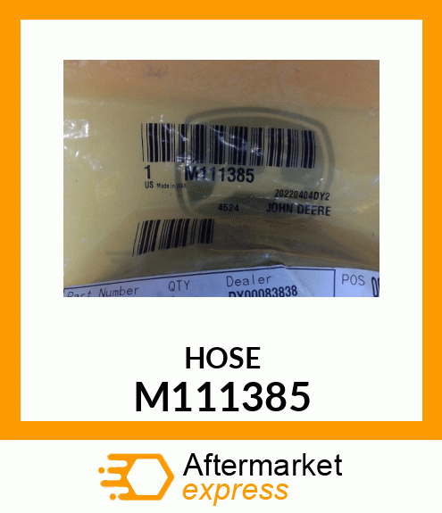 HOSE, LOWER RADIATOR M111385