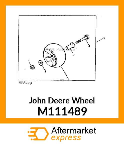 WHEEL, WHEEL, GAGE M111489