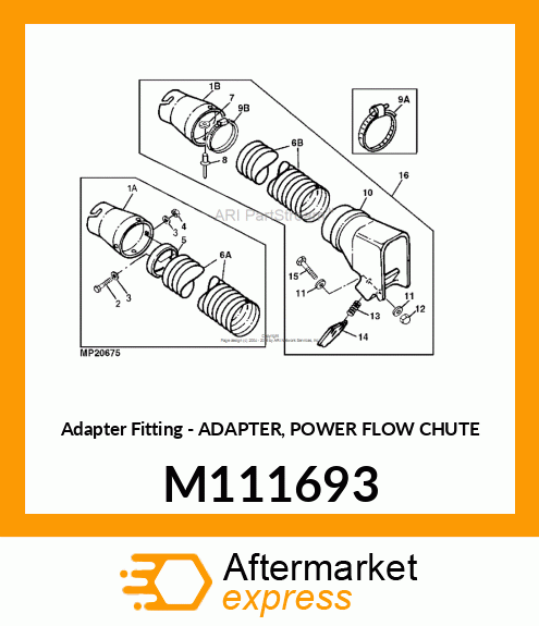 Adapter Fitting M111693