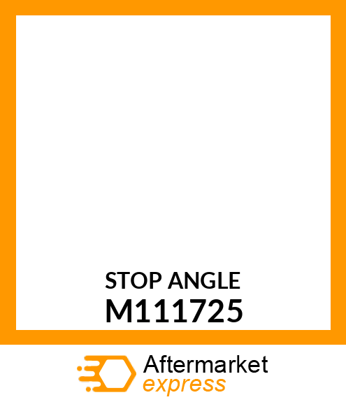 STOP, ANGLE M111725
