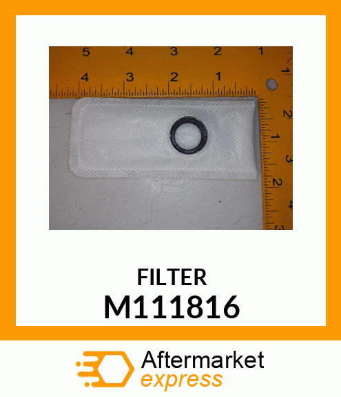 FILTER, FUEL PUMP M111816