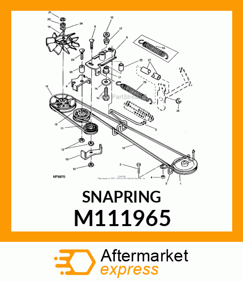 RING, SNAP M111965
