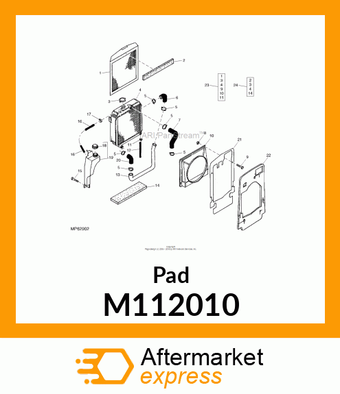 Pad M112010