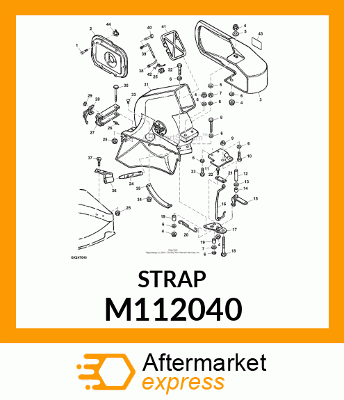 STRAP, STRAP M112040