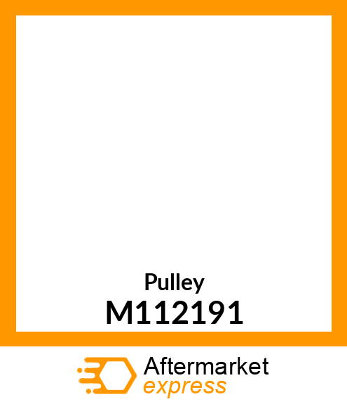 Pulley M112191