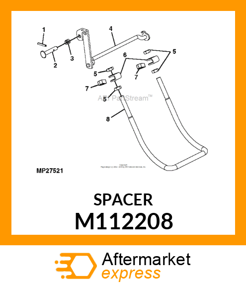 SPACER, SPACER, FRONT DRAFT M112208