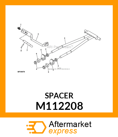SPACER, SPACER, FRONT DRAFT M112208