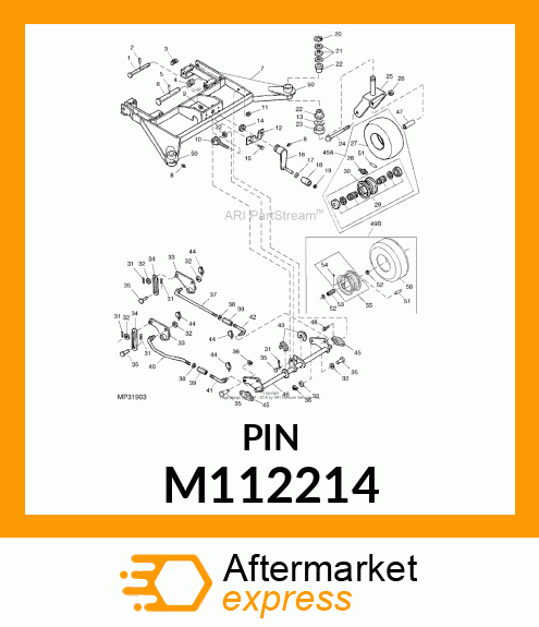 Pin Fastener M112214