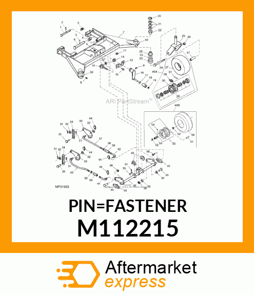 Pin Fastener M112215