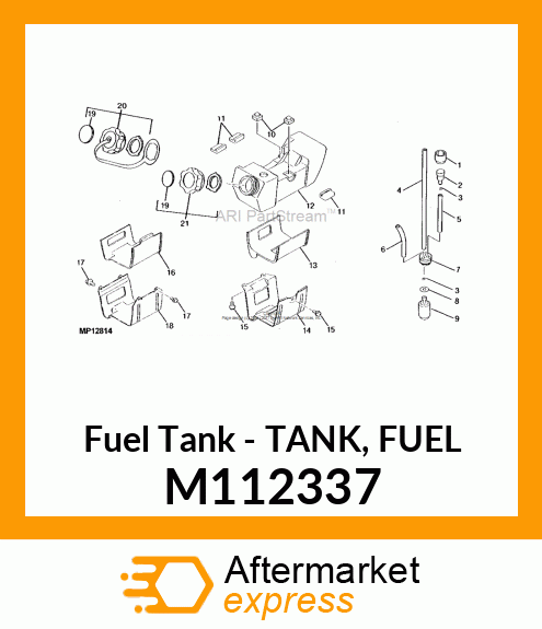 Fuel Tank - TANK, FUEL M112337