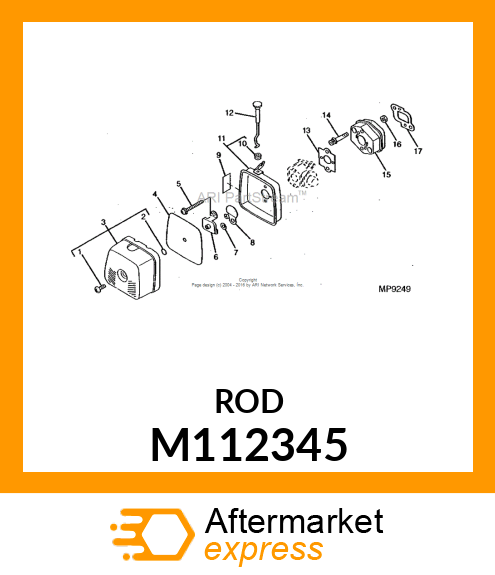 Rod M112345