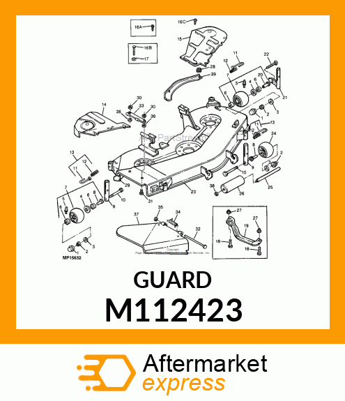 GUARD, TOE M112423