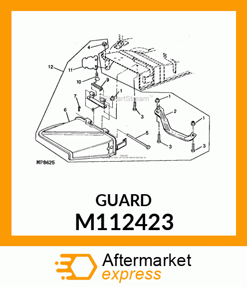 GUARD, TOE M112423