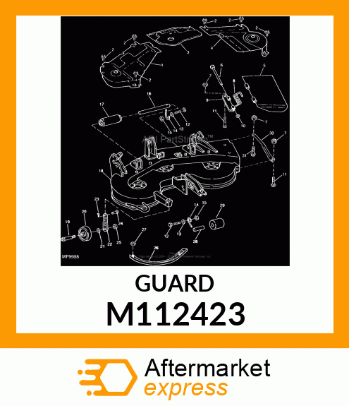 GUARD, TOE M112423