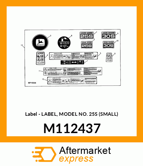 Label M112437