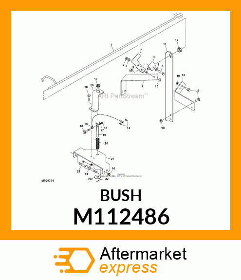 SPACER, TILT STEER M112486