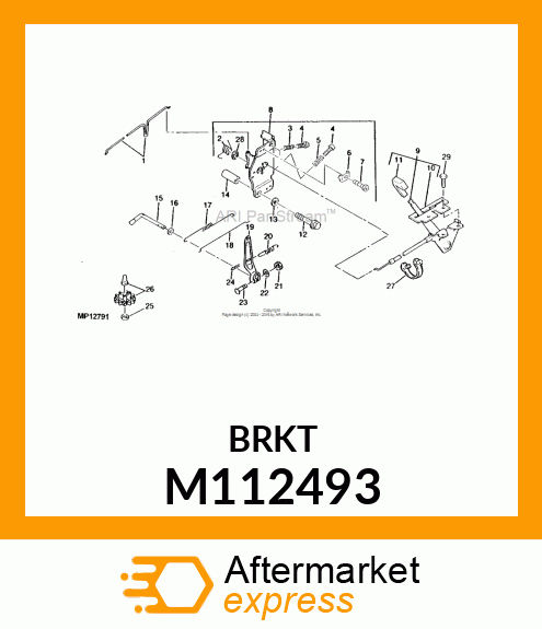 Plate Gate M112493