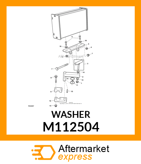 WASHER, WAVE M112504