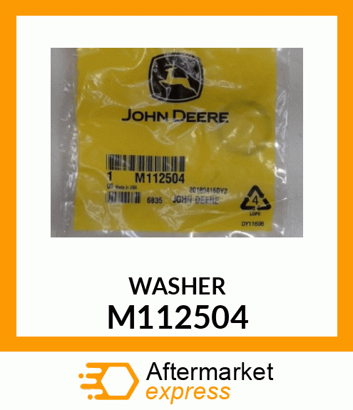 WASHER, WAVE M112504