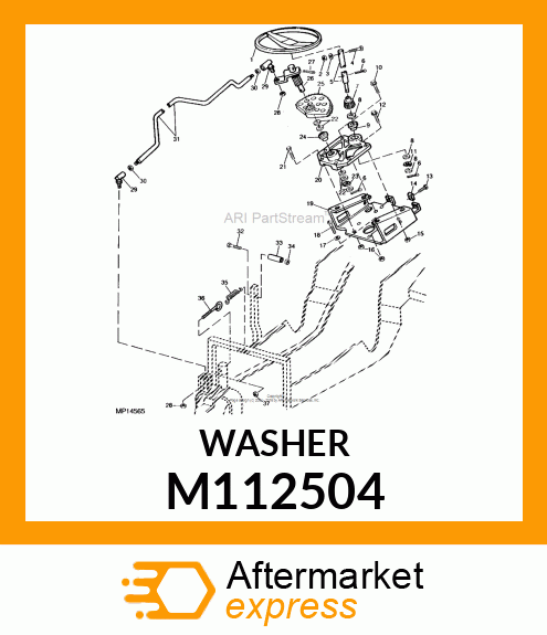 WASHER, WAVE M112504