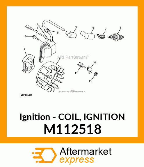 Ignition - COIL, IGNITION M112518