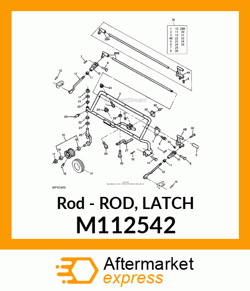 Rod M112542