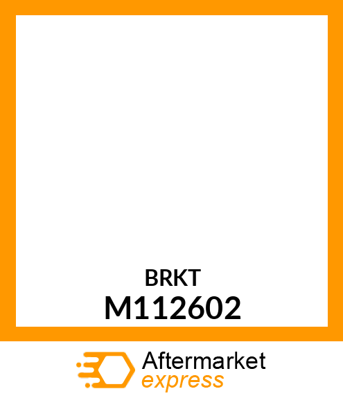 Bracket - BRACKET, AXLE SUPPORT-GREEN #5 & #7 M112602