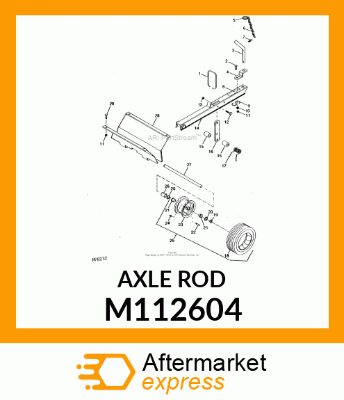 Axle M112604
