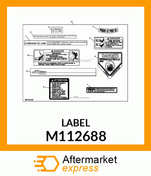 Label M112688