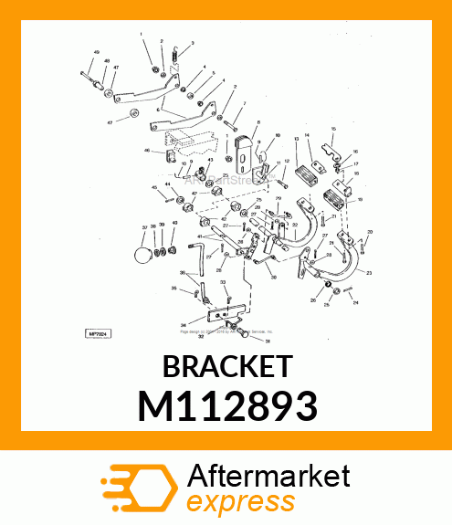 Arm - ARM, SPEED CONTROL M112893