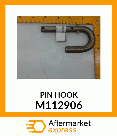 PIN, MOWER STOP "J" M112906