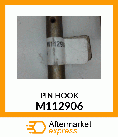 PIN, MOWER STOP "J" M112906