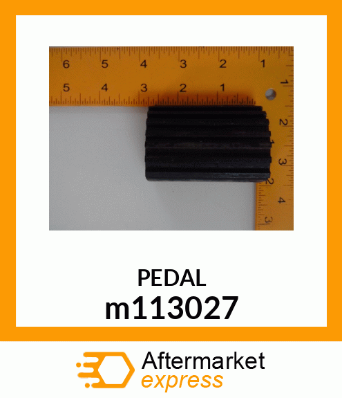 PAD, BRAKE PEDAL m113027