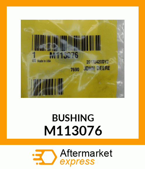 BUSHING, PIVOTING IDLER M113076