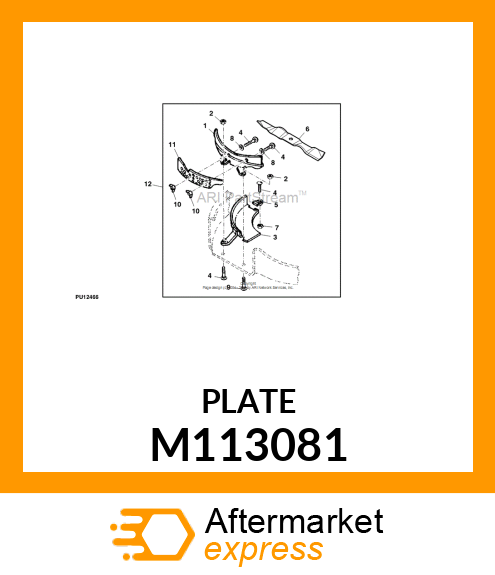 PLATE M113081