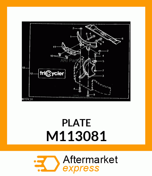 PLATE M113081