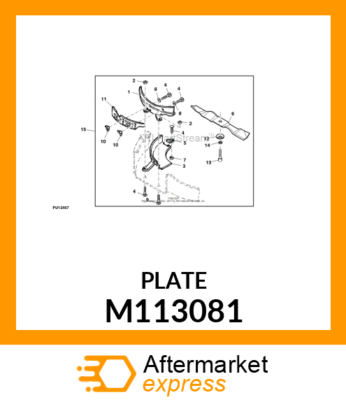 PLATE M113081