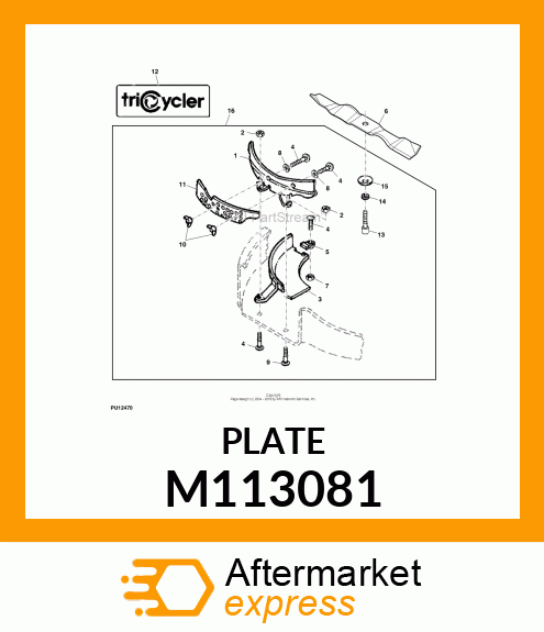 PLATE M113081