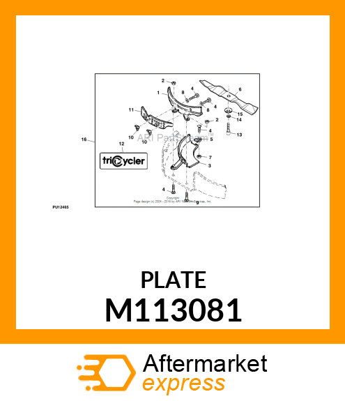 PLATE M113081